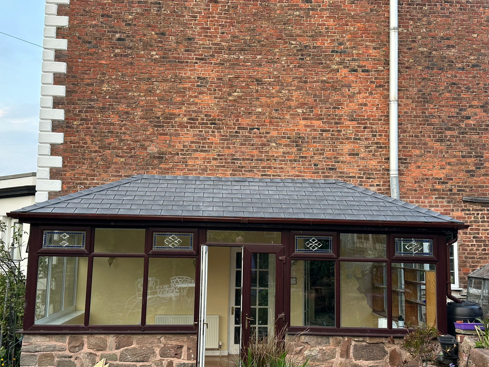 Edwardian Long Grey Tiled